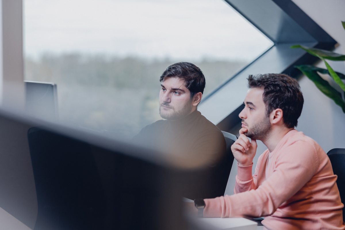 An image of Furkan and Cem